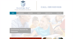 Desktop Screenshot of knowledge-box.com